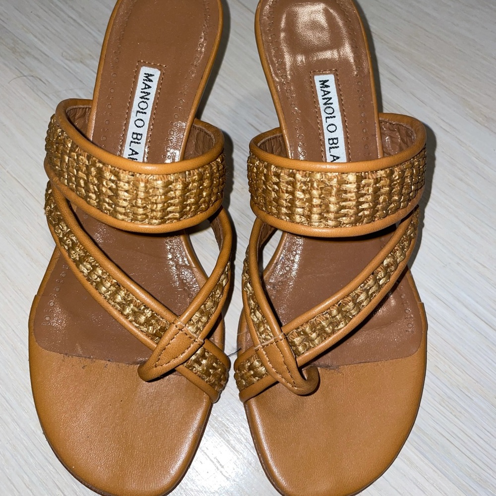 Manolo Blahnik Sandal Heels